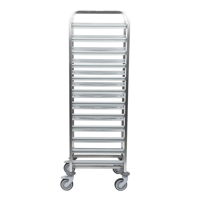 Matfer Bourgeat 12 Tray Cafeteria Trolley Grey