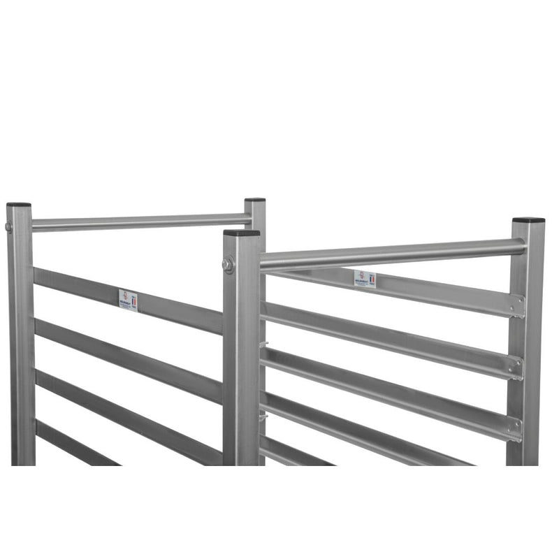 Matfer Bourgeat 20 Level Gastronorm Flat Pack Racking Trolley 1/1GN