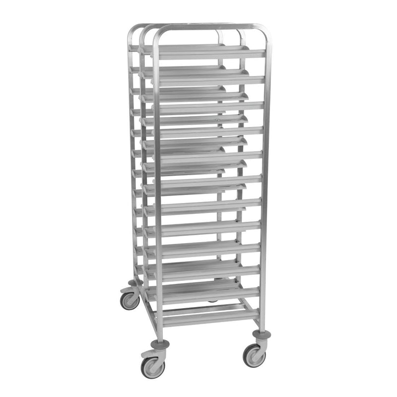 Matfer Bourgeat 24 Tray Cafeteria Trolley Grey