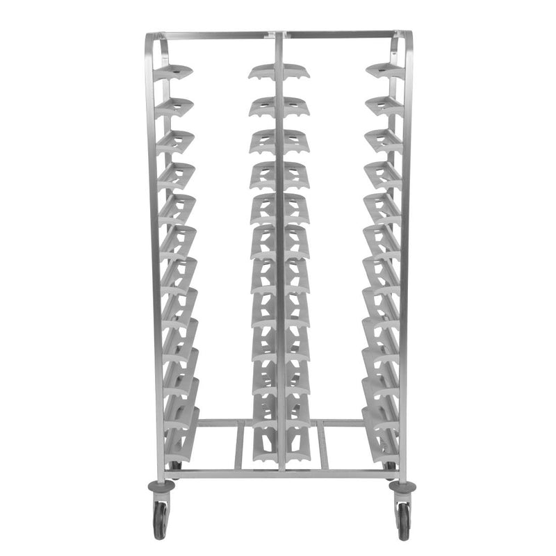 Matfer Bourgeat 24 Tray Cafeteria Trolley Grey
