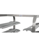 Matfer Bourgeat 24 Tray Cafeteria Trolley Grey