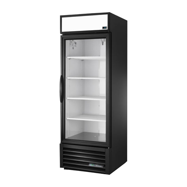 True Upright Retail Merchandiser-Kühlschrank mit Aluminium-Außenseite