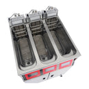 FriFri Touch 633 Elektrische freistehende Dreitank-Filtrationsfritteuse TL633M31G0