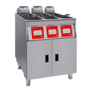 FriFri Touch 633 Elektrische freistehende Dreitank-Filtrationsfritteuse TL633M31G0