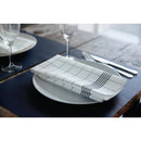 Dunisoft Handtuchserviette, grau kariert, 38 x 54 cm (250 Stück)