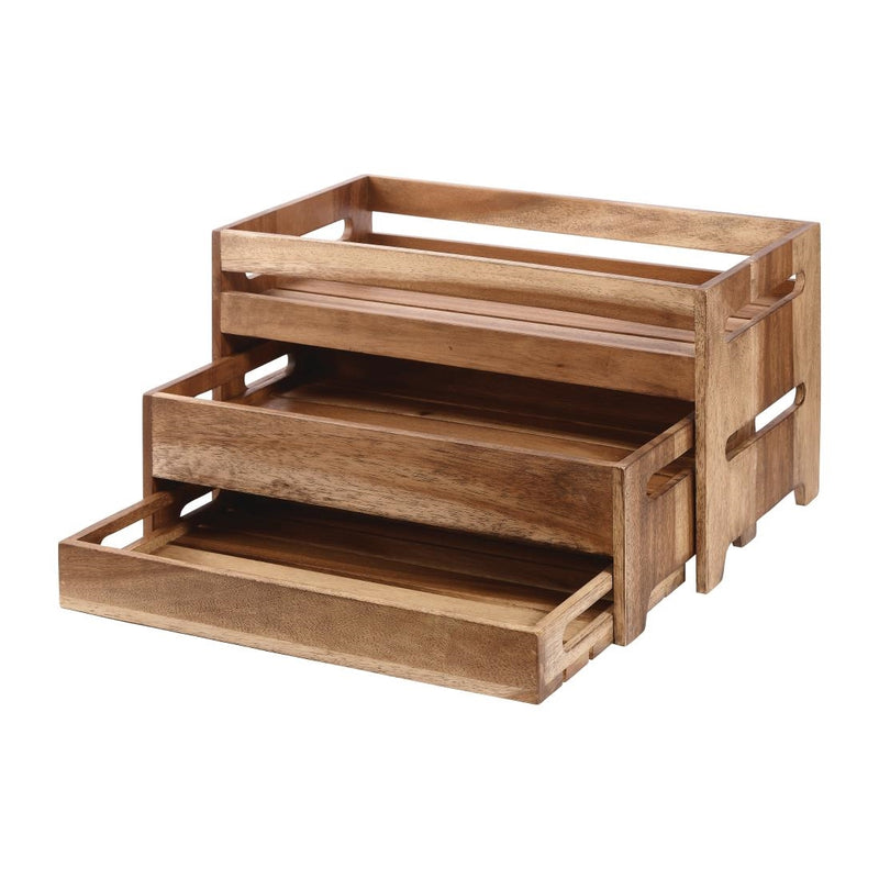 Churchill Wood Small Rustic Nesting Crate