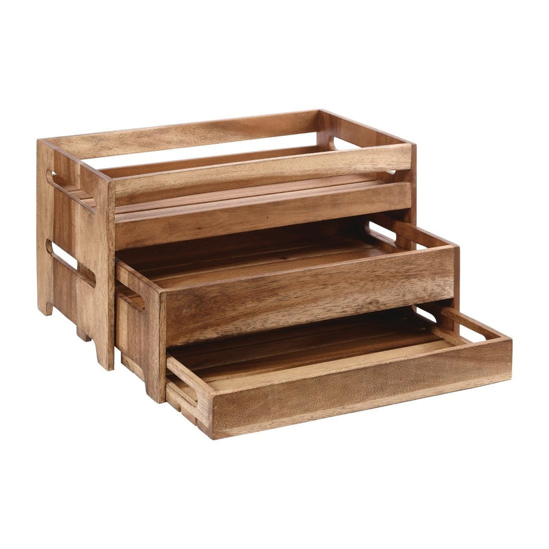 Churchill Wood Small Rustic Nesting Crate