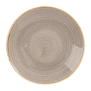 Churchill Stonecast Deep Coupe Teller, Grau, 255 mm, 12 Stück