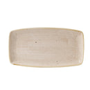 Churchill Stonecast Oblong Plate Nutmeg 350x185mm  (Pack of 6)