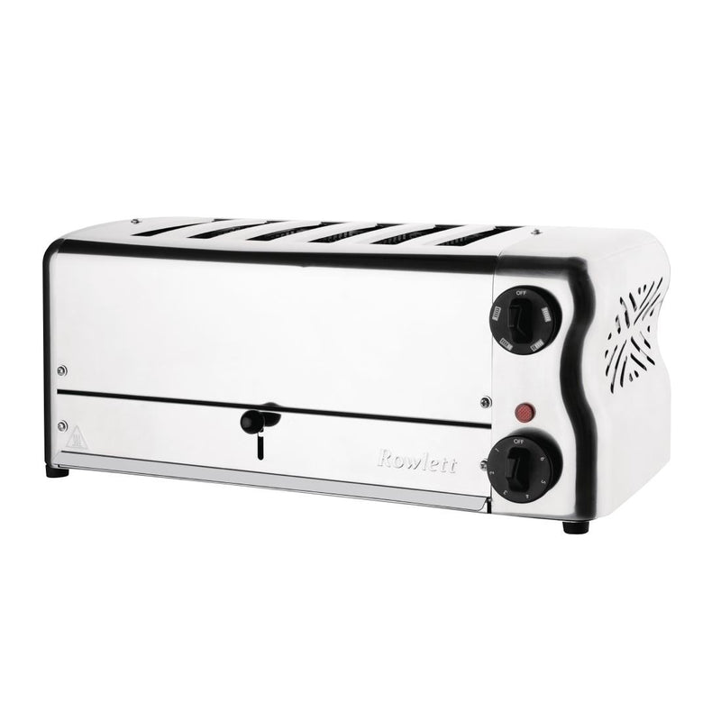 Rowlett Esprit Slot Toaster Chrome w/2x Additional Elements Sandwi