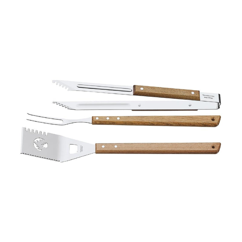 Tramontina 3-teiliges Grillbesteck-Set