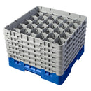 Cambro Camrack Blau, 30 Fächer, maximale Glashöhe 298 mm