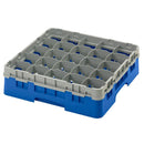Cambro Camrack Blue 25 Compartments Max Glass Height 279mm