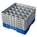 Cambro Camrack Blau, 25 Fächer, maximale Glashöhe 258 mm