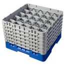 Cambro Camrack Blau, 25 Fächer, maximale Glashöhe 298 mm