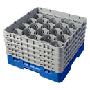 Cambro Camrack Blau, 20 Fächer, maximale Glashöhe 258 mm