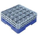 Cambro Camrack Blau, 20 Fächer, maximale Glashöhe 279 mm