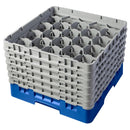 Cambro Camrack Blau, 20 Fächer, maximale Glashöhe 298 mm