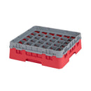 Cambro Camrack Rot 36 Fächer Max. Glashöhe 92 mm