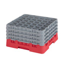 Cambro Camrack Rot 36 Fächer Max. Glashöhe 238 mm