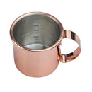 Beaumont Copper Straight Jigger 25/50 ml