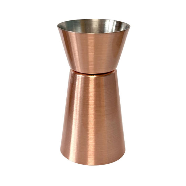 Beaumont Professional Stainless Steel Jigger Copper Plated 25/50ml