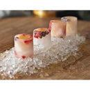 Beaumont Silikon-Schnapsglasform mit vier Mulden, transparent