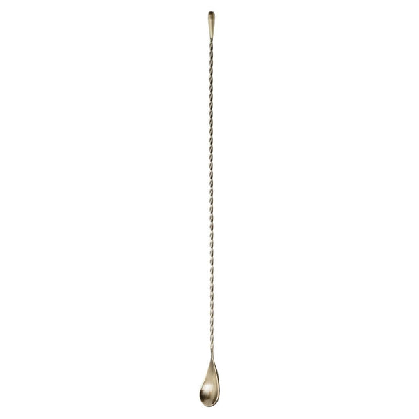 Beaumont Collinson Antique Brass Plated Spoon 450mm
