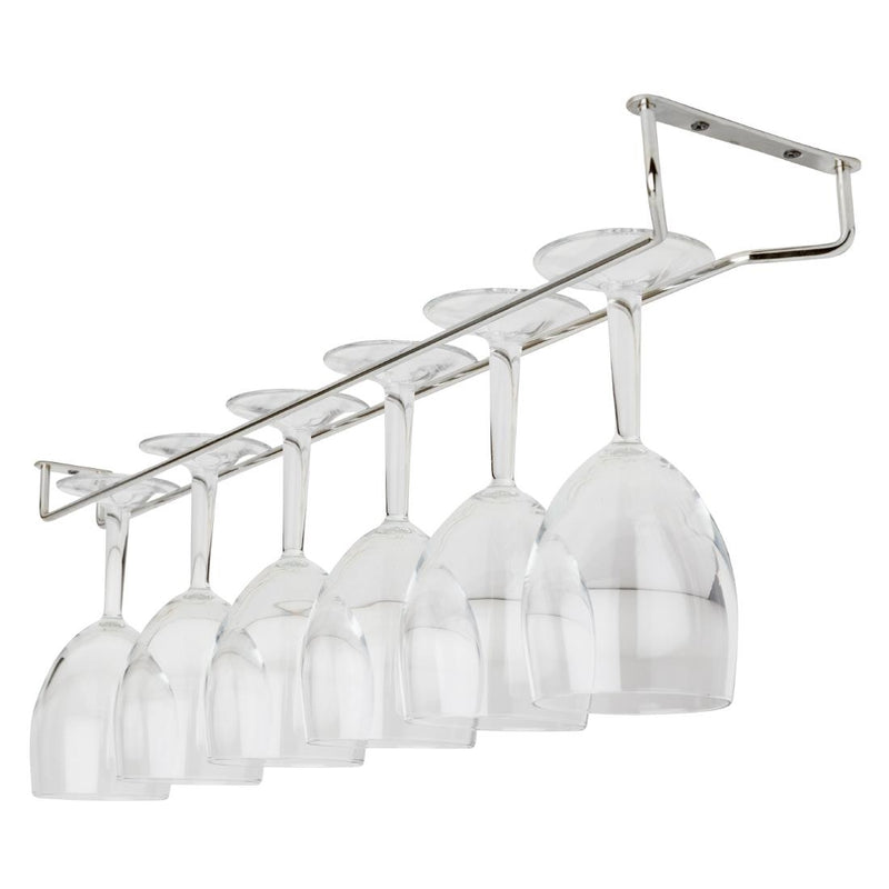 Beaumont Glass Hanger Chrome 609mm