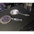 Beaumont Totenkopf-Wurfsieb aus Edelstahl