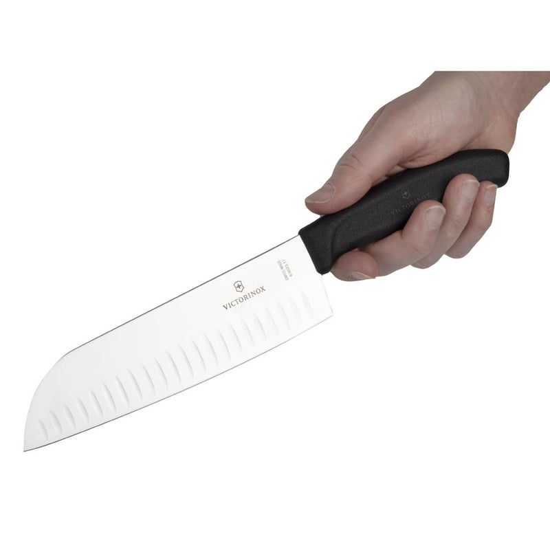 Victorinox Santoku Knife Fluted Edge 17cm