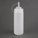 Nisbets Essentials Squeeze Sauce Bottles 12oz (Pack of 6)