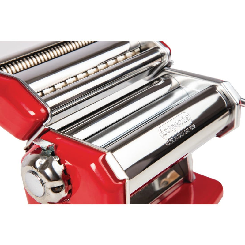 Imperia Manuelle Nudelmaschine Rot