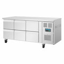 Polar U-Series Six Drawer Gastronorm Counter Fridge