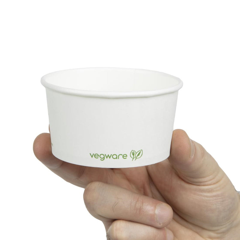 Vegware Compostable Hot Food Pots 170ml / 6oz (Pack of 1000)