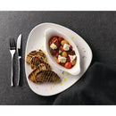 Churchill Lotus Triangular Plates White 350mm (Pack of 6)