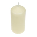 Bolsius Tall Pillar Candles Ivory 120mm (Pack of 12)