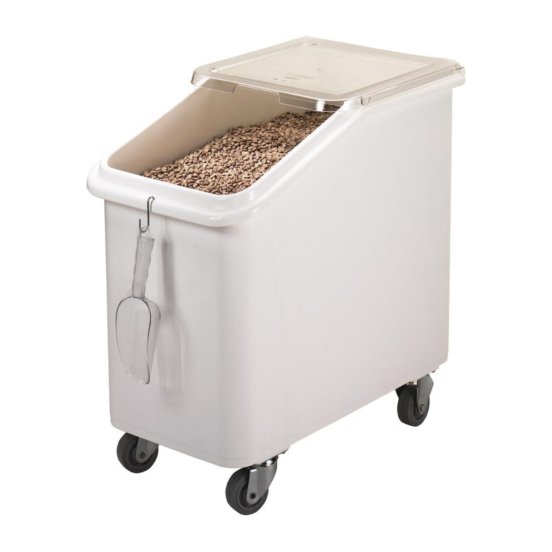 Cambro Mobile Ingredient Bin White 102Ltr