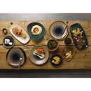 Churchill Breccia Oblong Chef Plate Agate Grey 153 x 298mm (Pack of 12)