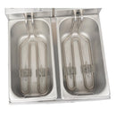 Buffalo Twin Tank Twin Basket 2x3Ltr Arbeitsplattenfritteuse 2x2kW