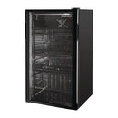 Nisbets Essentials Barkühler mit einer Tür, 92 l