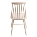 Fameg Farmhouse Angled Side Chairs White (Pack of 2)