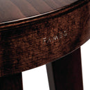 Fameg Plain Side Chairs Walnut Finish (Pack of 2)