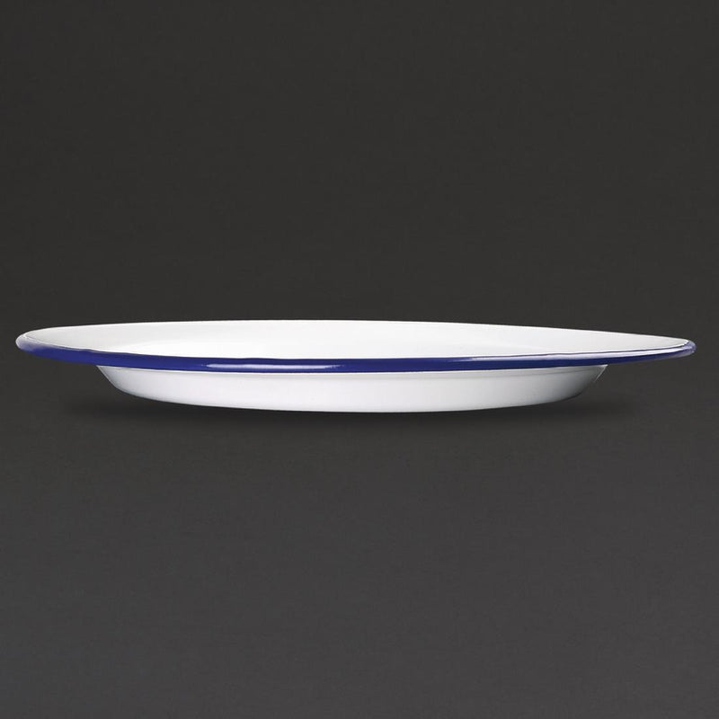 Olympia Speiseteller aus Emaille, 300 mm, 6 Stück