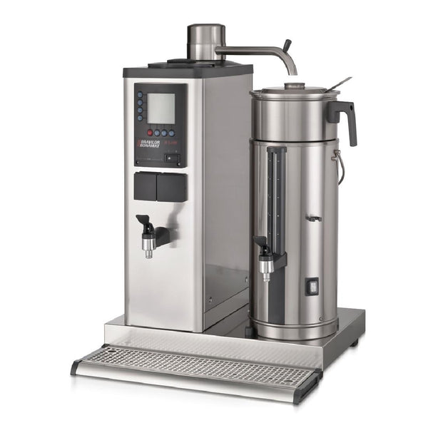 Bravilor B5 HWR Großkaffeebereiter mit 5-Liter-Kaffeekanne und 3-Phasen-Heißwasserhahn