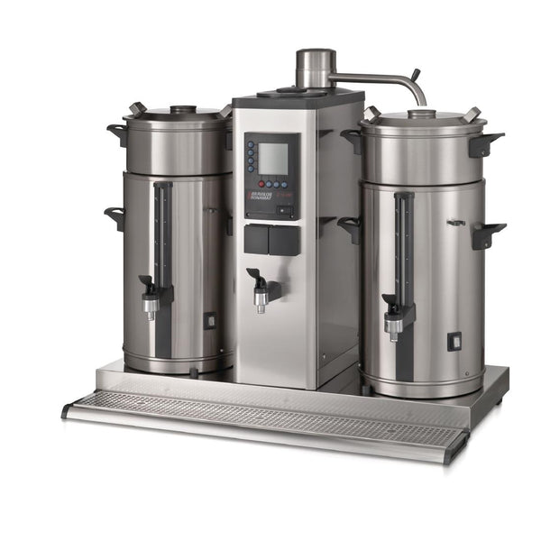 Bravilor B10 HW Großkaffeebereiter mit 2x10-Liter-Kaffeekannen und Heißwasserhahn