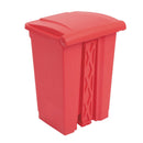 Jantex Kitchen Pedal Bin Red 45Ltr