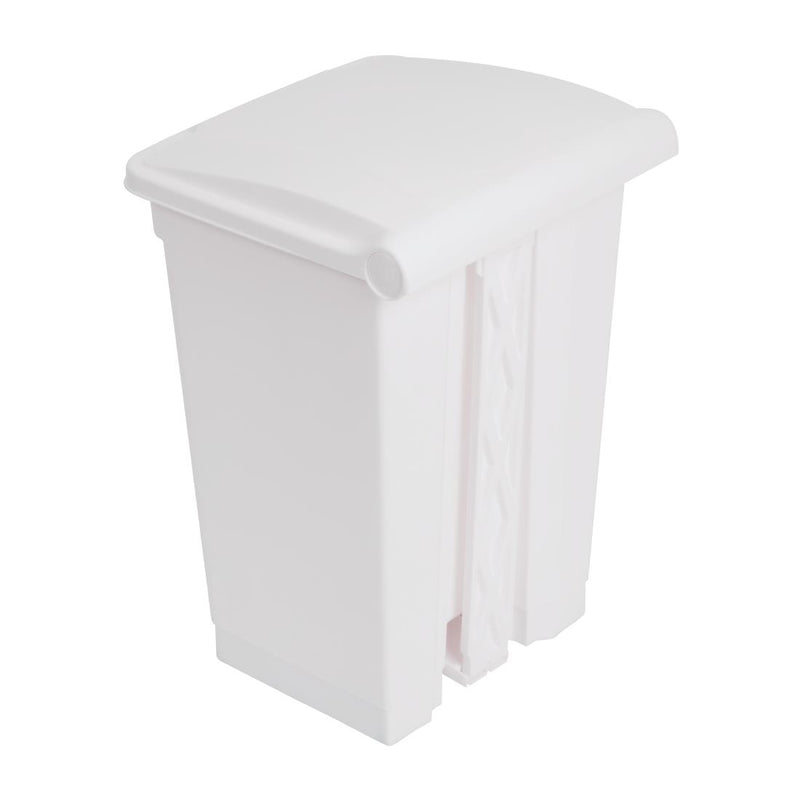 Jantex Kitchen Pedal Bin White 45Ltr