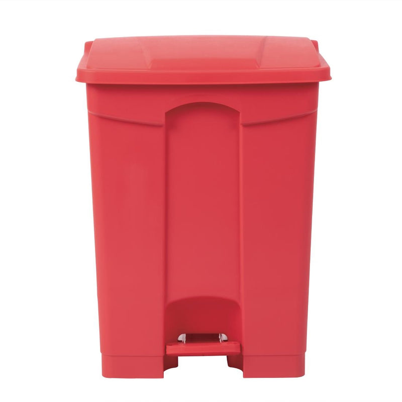 Jantex Küchen-Treteimer Rot 65Ltr