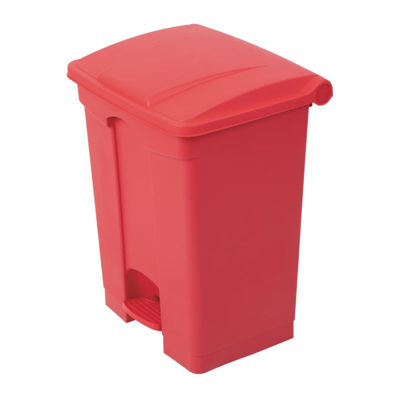 Jantex Küchen-Treteimer Rot 65Ltr